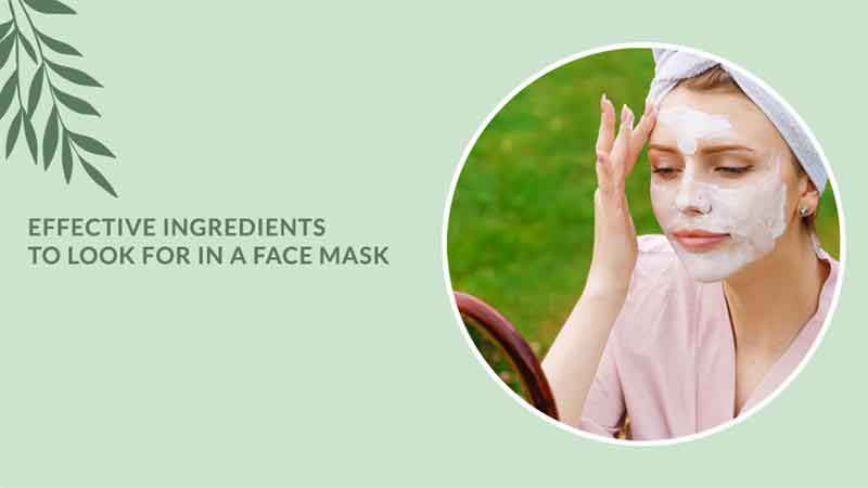 Effective Ingredients to Look For in a Face Mask