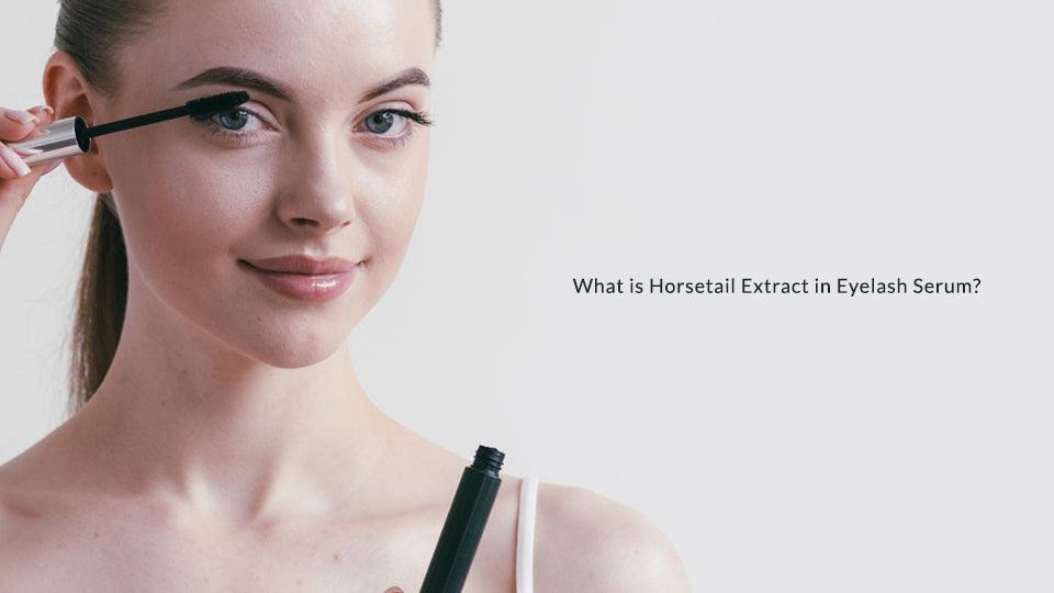What is Horsetail Extract in Eyelash Serum?