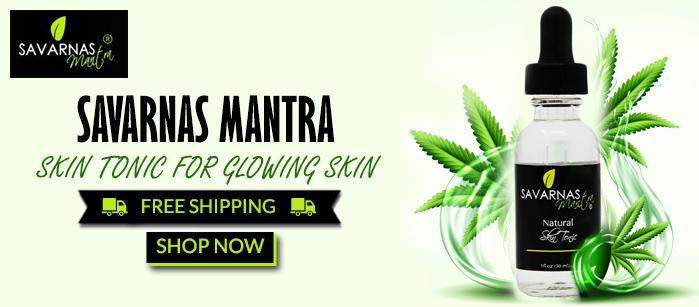 Savarnas Mantra Skin Tonic for glowing skin 