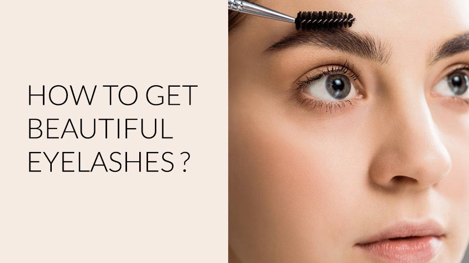 How to get beautiful eyelashes? - SavarnasMantra