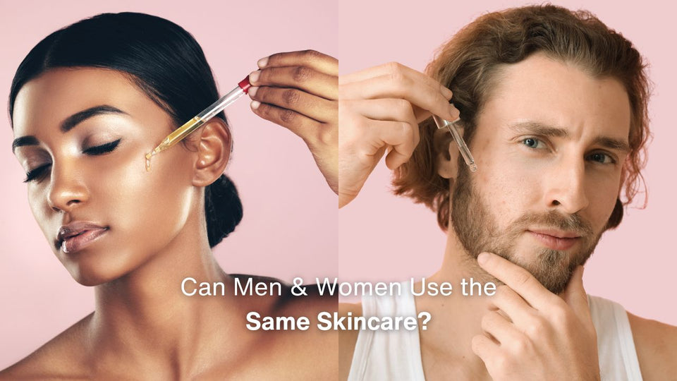 Can Men & Women Use the Same Skincare?