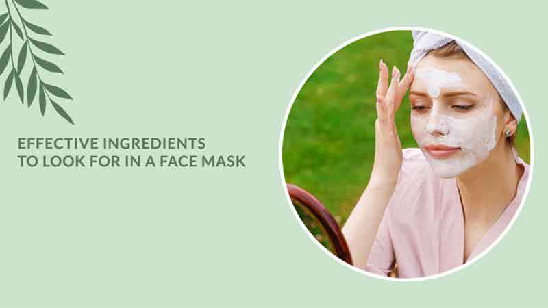 Effective Ingredients to Look For in a Face Mask