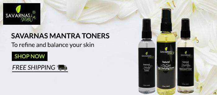 Savarnas Mantra Toners to refine and balance your skin