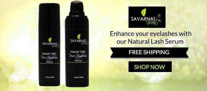How to enhance your eyelashes with our Natural Lash Serum - SavarnasMantra