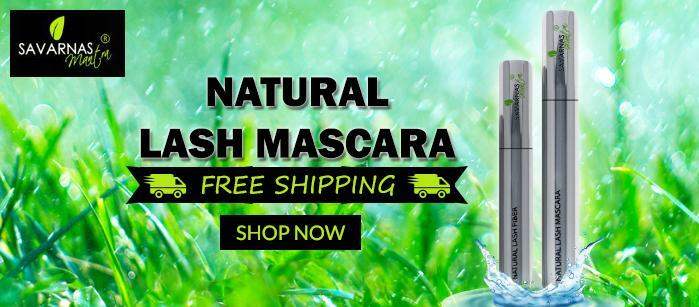 Savarnas Mantra® Natural Lash Mascara with Pro Vitamin B5 and Green Tea Fiber