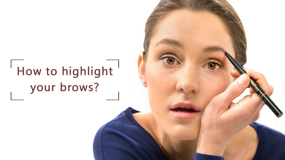 How to highlight your brows?