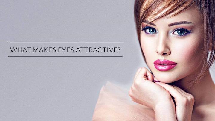 What makes eyes attractive?