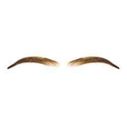 Natural Men's Eyebrow  Wig Light Brown - SavarnasMantra