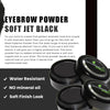 Eyebrow Powder Soft Jet Black - SavarnasMantra